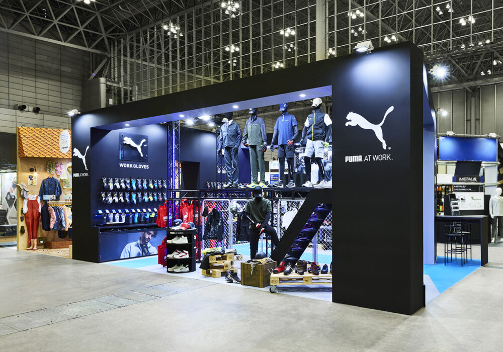 展示会ブース事例(PUMA)｜デザイン事務所＆A