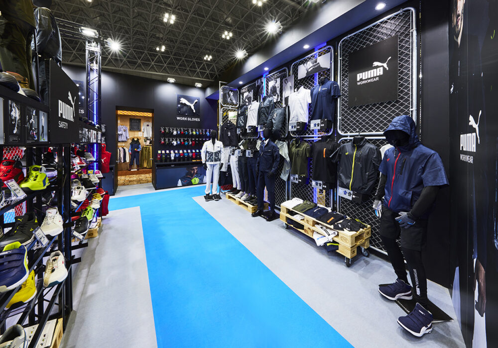 展示会ブース事例(PUMA-商品展示)｜デザイン事務所＆A