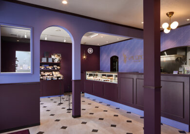 店舗内装デザインの事例(ケーキ屋)｜＆A