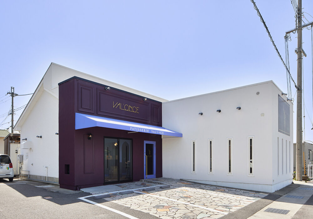 店舗デザインの事例(ケーキ屋外装)｜和歌山・東京デザイン事務所＆A