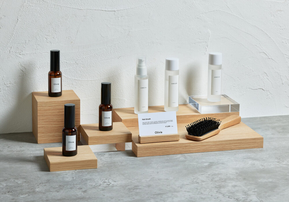 プロダクトの事例(ディスプレイツール-化粧品)｜＆A