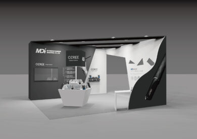 展示会の事例(ガラスカッター3Dイメージ)｜＆A