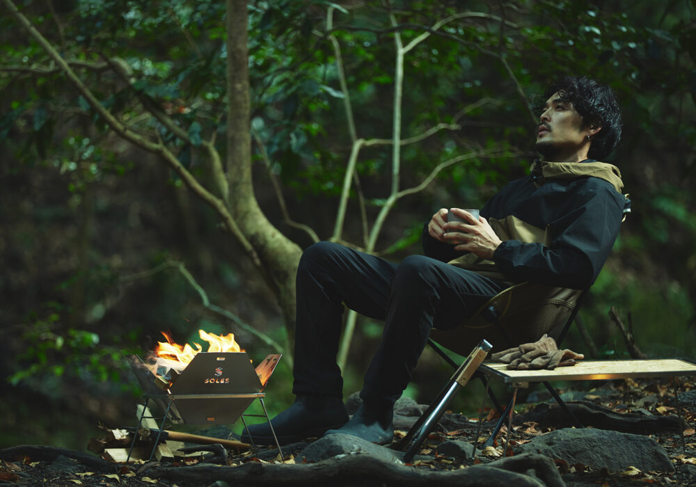 プロダクトとブランディングの事例(焚き火台イメージ撮影)｜＆A
