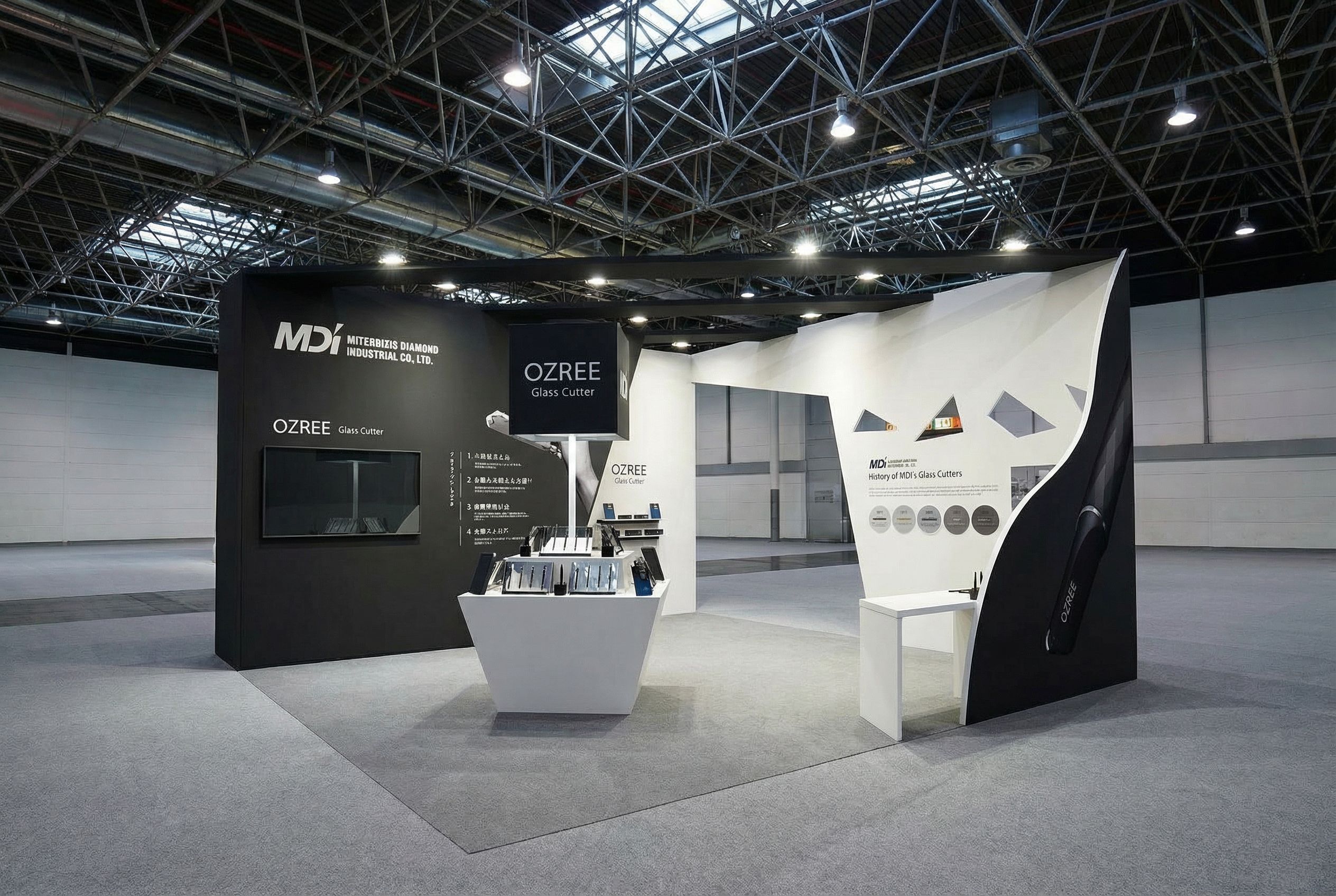 海外展示会の事例(3Dパース)｜＆A