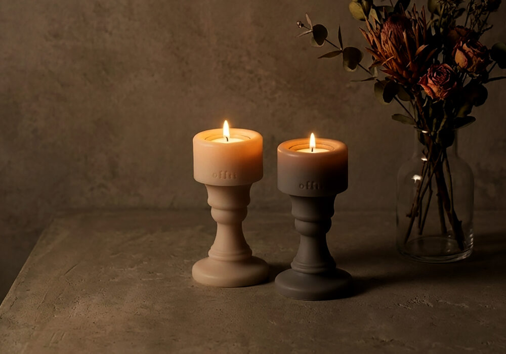 プロダクトの事例(キャンドルホルダーデザイン)｜＆A